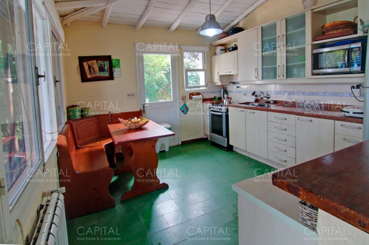 Casa ID.25481 - Casa tres dormitorios y servicio con jardín cercado, piscina climatizada en La Barra