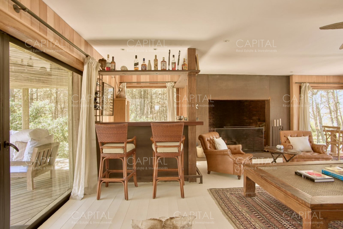 Casa ID.38195 - Entre el bosque y el océano – Refugio de diseño en Village del Faro