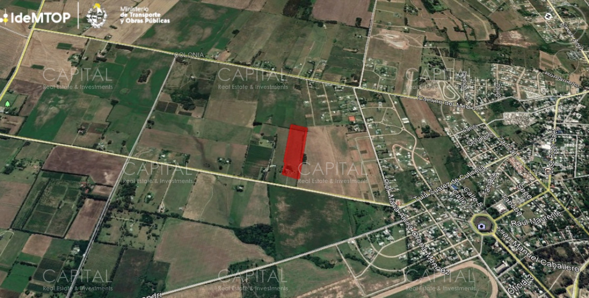 Chacra ID.29227 - Terreno Apto para Fraccionamiento Colonia Uruguay