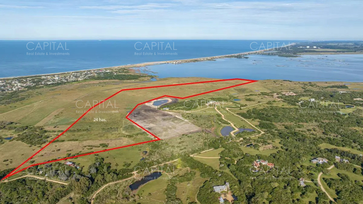 Chacra ID.39473 - Espectacular chacra de 24 has en La Juanita sobre Laguna José Ignacio 