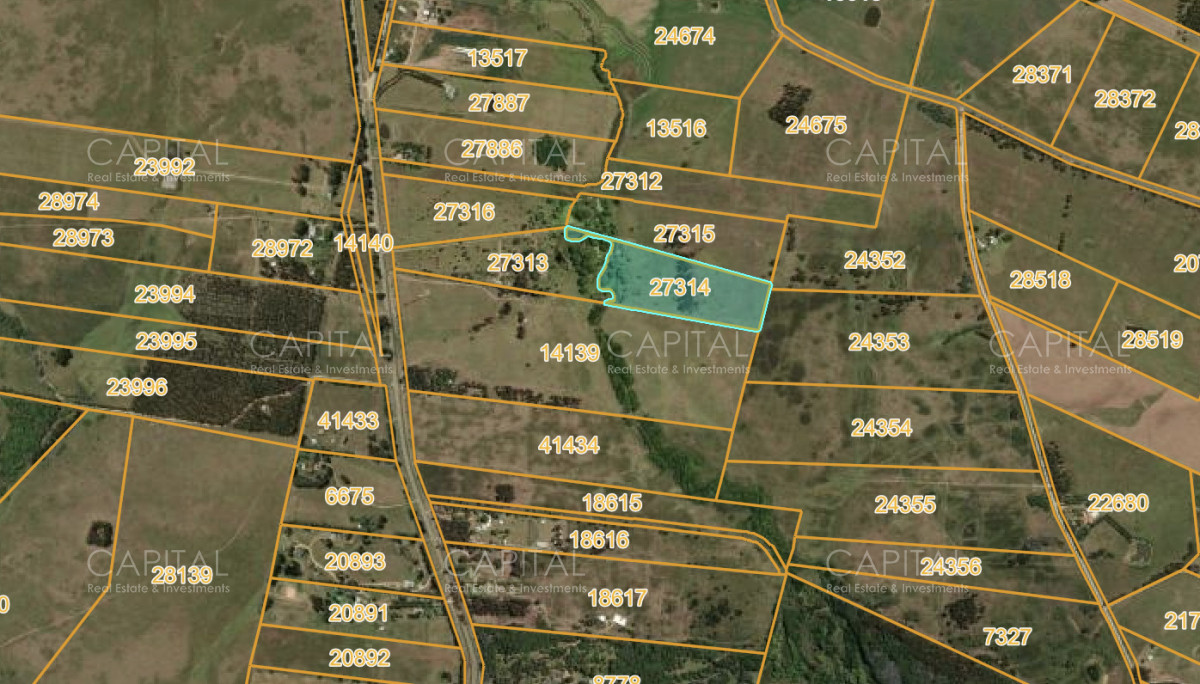 Chacra ID.40303 - Chacra de 5 has sobre ruta 104 próximo Pueblo Mío, NARBONA La Plantación  