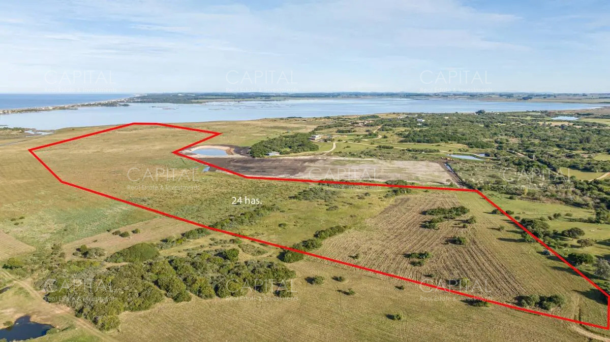 Chacra ID.39473 - Espectacular chacra de 24 has en La Juanita sobre Laguna José Ignacio 