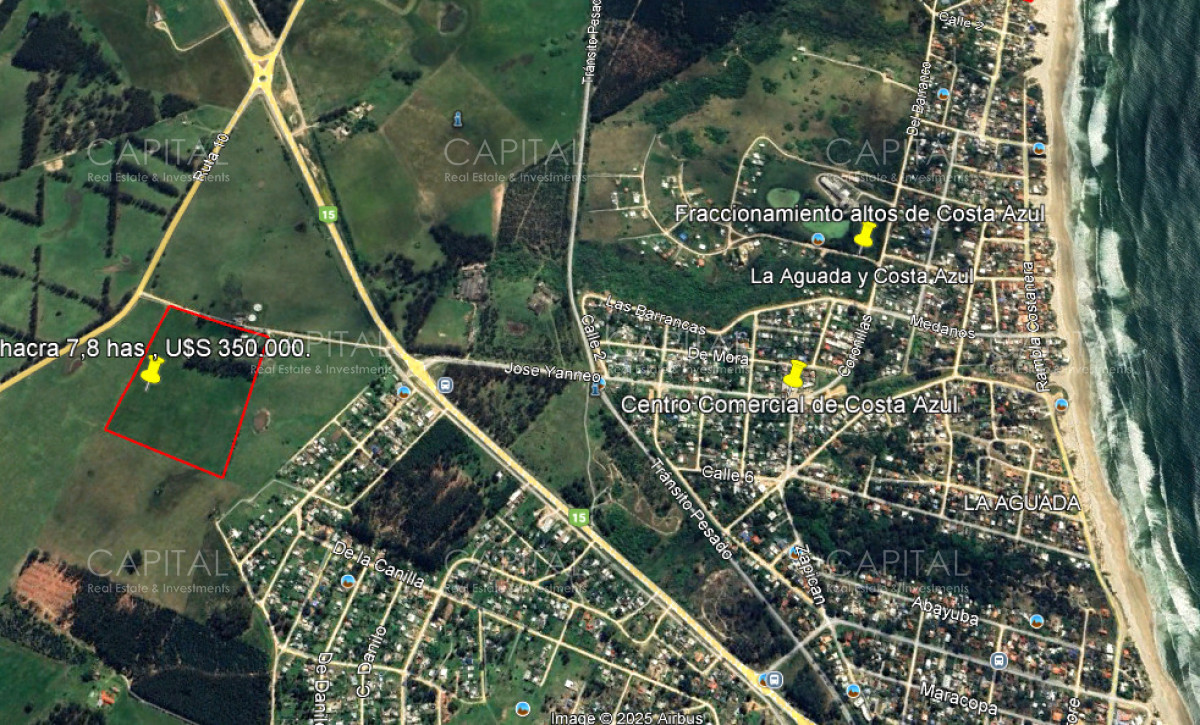 Chacra ID.39477 - Linda chacra 7,8 hectáreas con gran valor histórico y paisajístico , La Paloma 