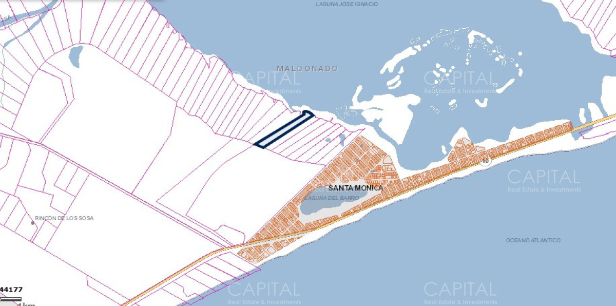 Chacra ID.39414 - Chacra de 5 has sobre Laguna José Ignacio 