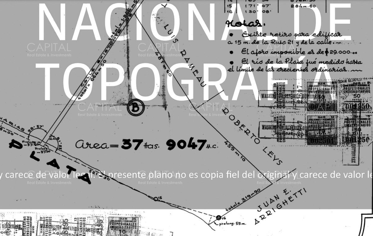 Campo Ref.35836 - Campo sobre el Mar en Carmelo