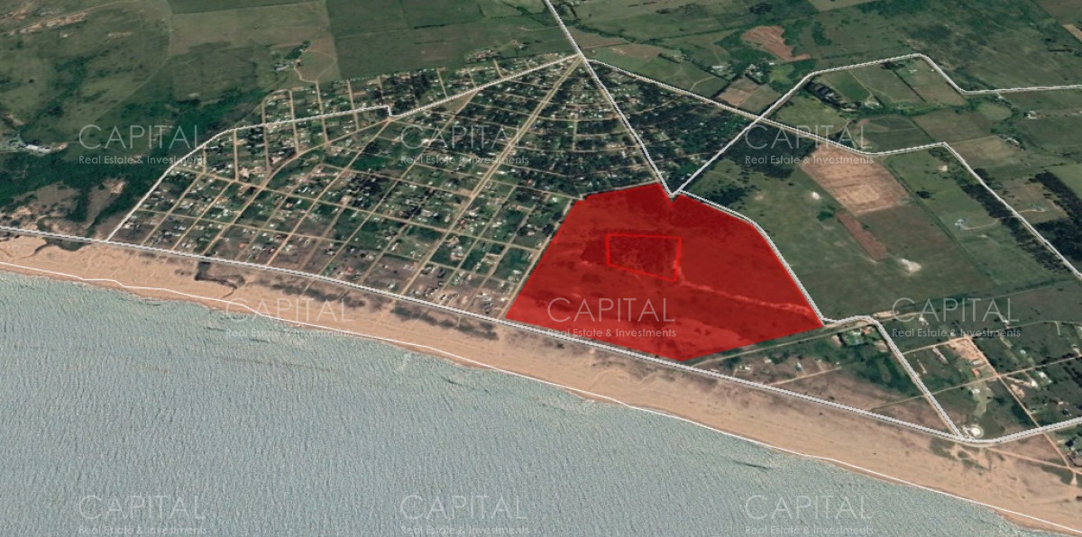 Campo Ref.29057 - Gran Lote Frente al Mar en Venta - Punta Ballena - Punta Negra -  Piriápolis - Punta del Este Terreno Sobre el Mar