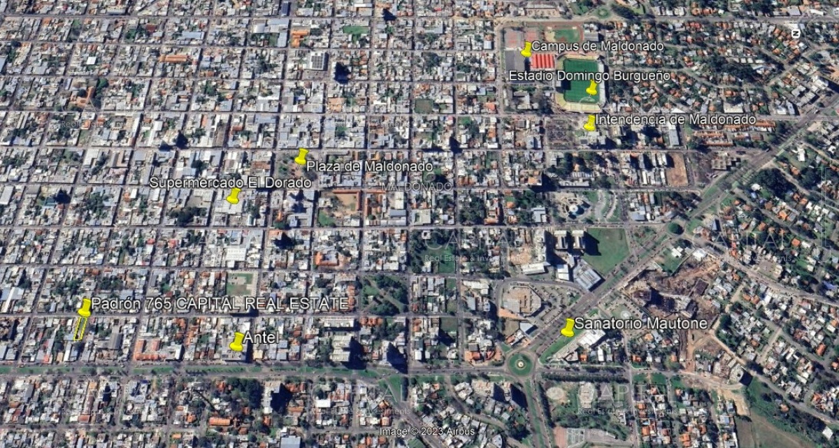 Terreno ID.34505 - Lote apto para construir en altura en el Centro de Maldonado