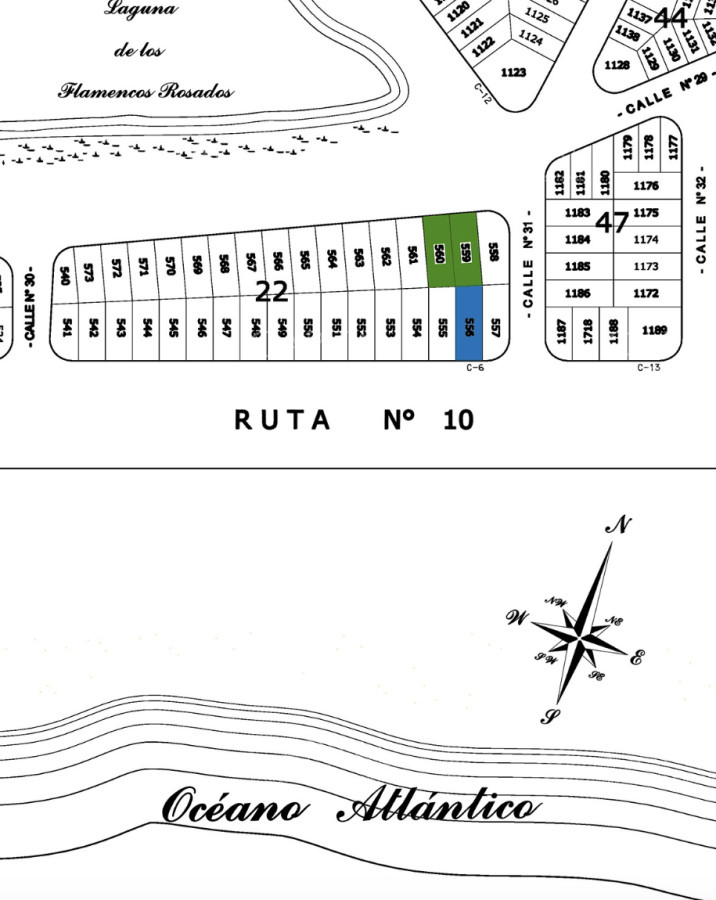 Terreno ID.38892 - Terreno en venta en Santa Mónica sobre Laguna de los Flamencos