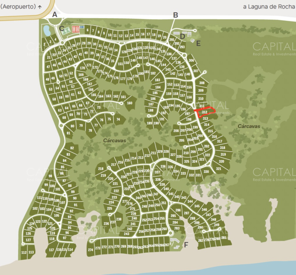 Terreno ID.38301 - Lote en venta en Barrio Privado Las Garzas, Garzón, José Ignacio 