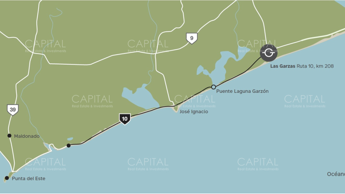 Terreno ID.38301 - Lote en venta en Barrio Privado Las Garzas, Garzón, José Ignacio 