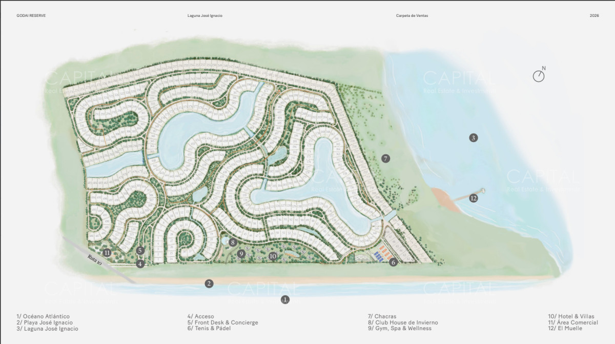 Terreno ID.39517 - Lotes en venta en Godai Reserve - Laguna José Ignacio