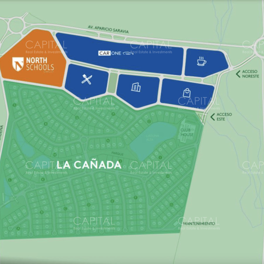 Terreno ID.37910 - Terreno en venta en Barrio Privado La Cañada - Distrito 52