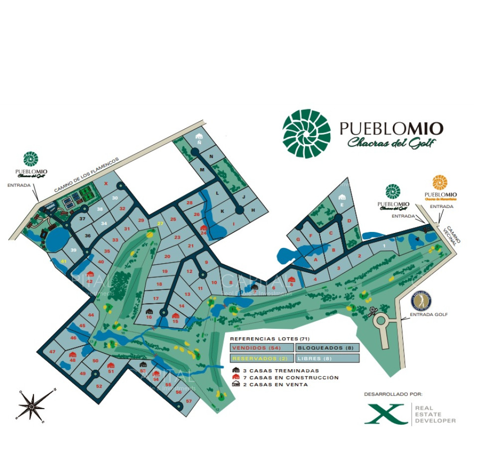 Terreno ID.37474 - PUEBLO MIO CHACRAS GOLF - LOTE 08