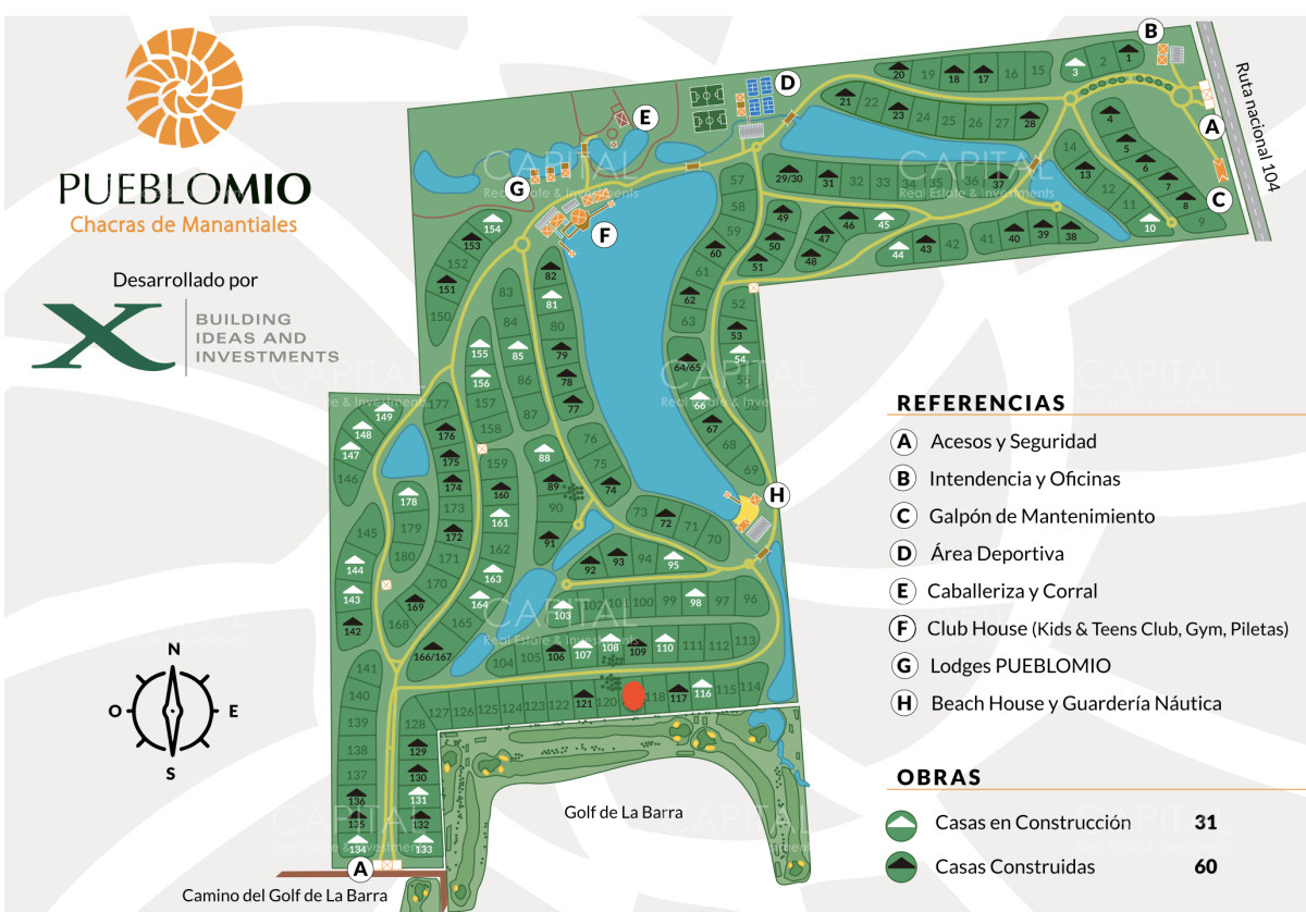 Terreno ID.34548 - Lote en Venta en barrio cerrado Pueblo Mio Manantiales