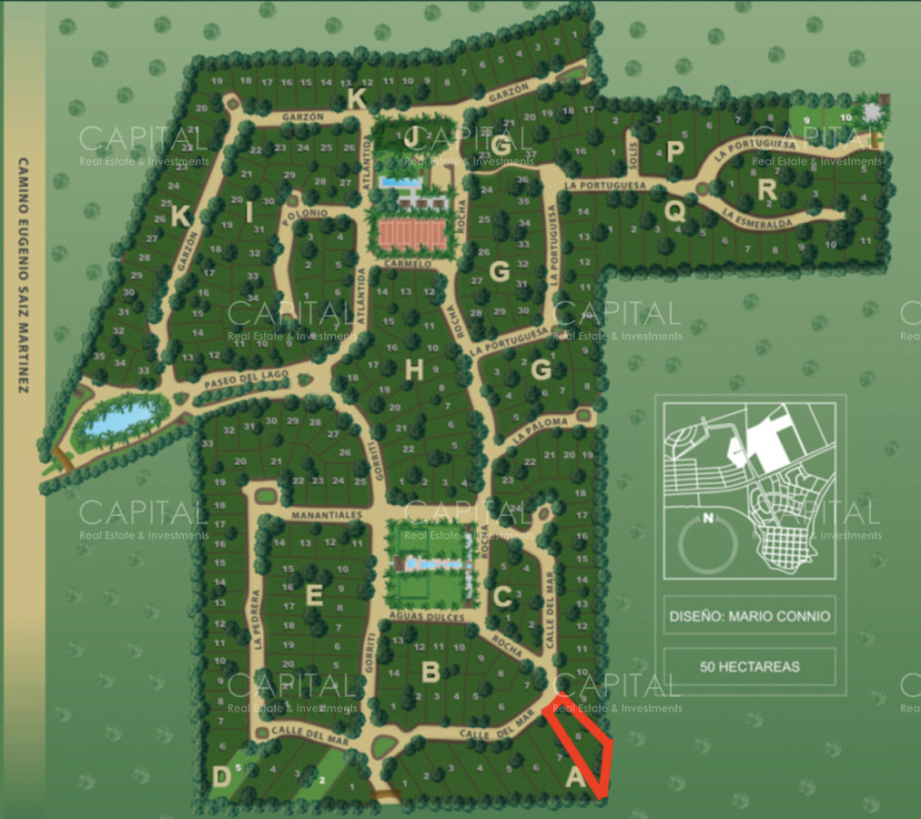 Terreno ID.39123 - Lote en venta en barrio cerrado Pinar del Faro en José Ignacio 