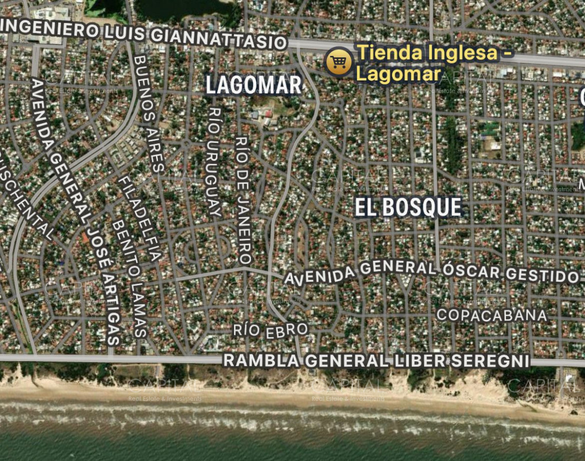 Terreno sobre rambla Ciudad de la Costa