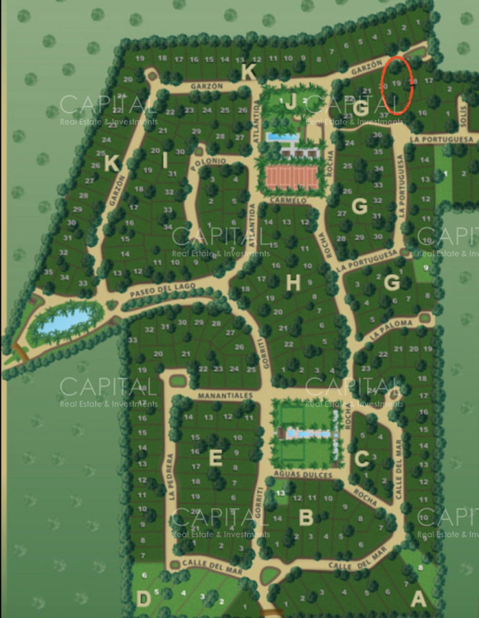 Terreno en barrio cerrado Pinar del Faro en José Ignacio - CCP40241T