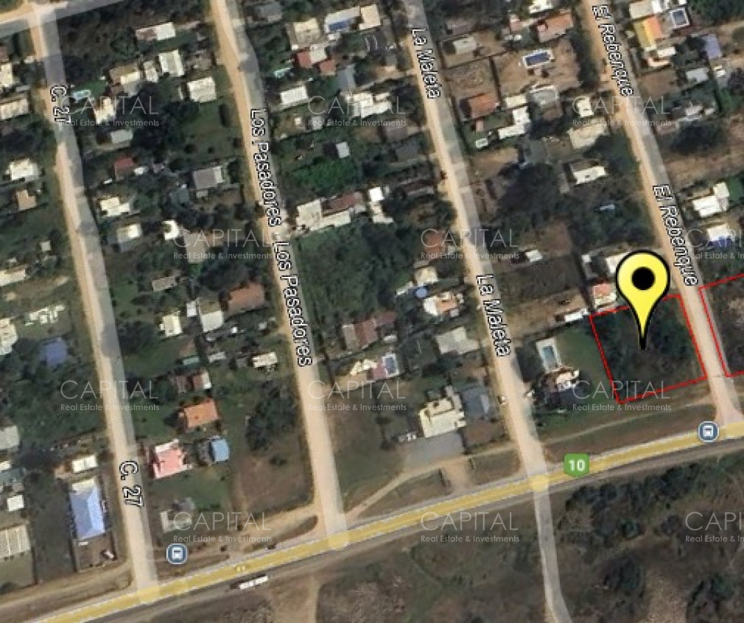 Terreno ID.37351 - Lote en 1era línea b. Buenos Aires 600mts