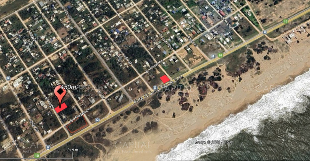 Lote 450 m2 en balneario Buenos Aires  - CCP37531T