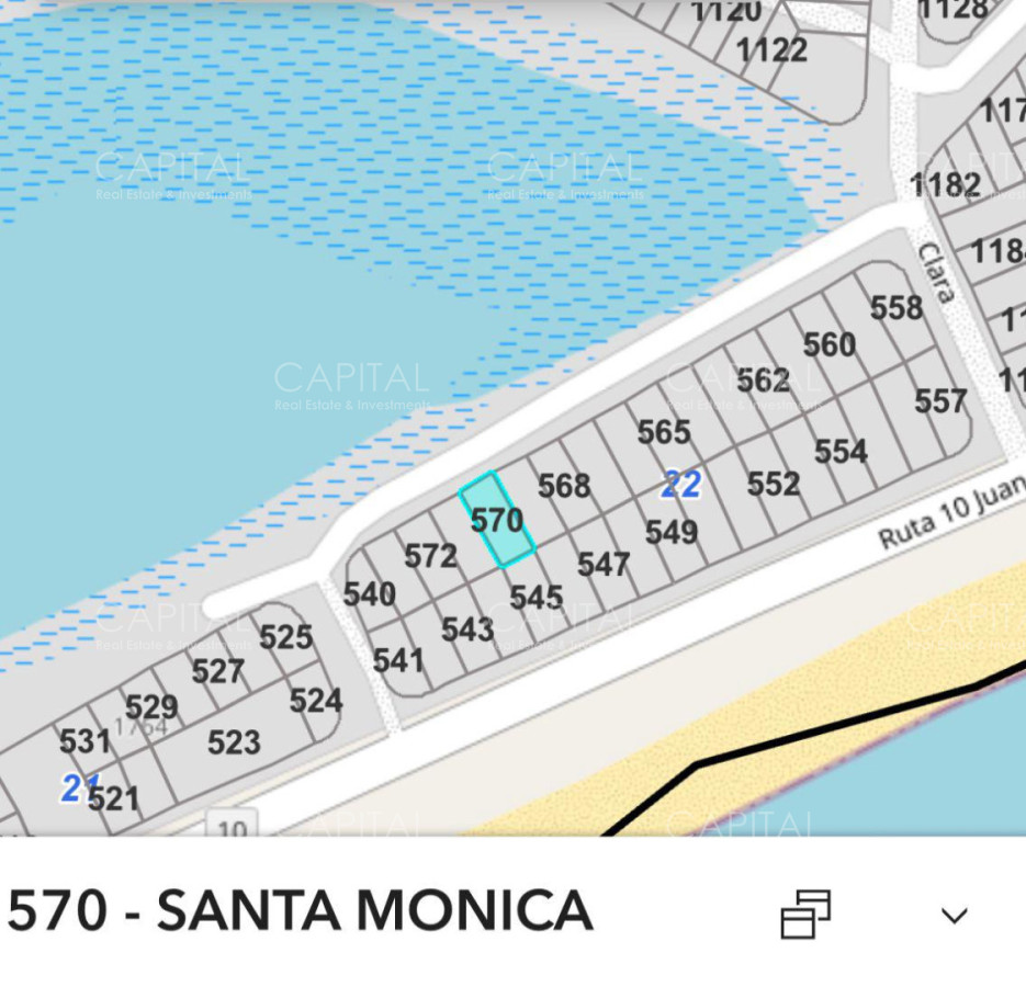 Terreno ID.39670 - Santa Monica Terreno en Venta con Vista 