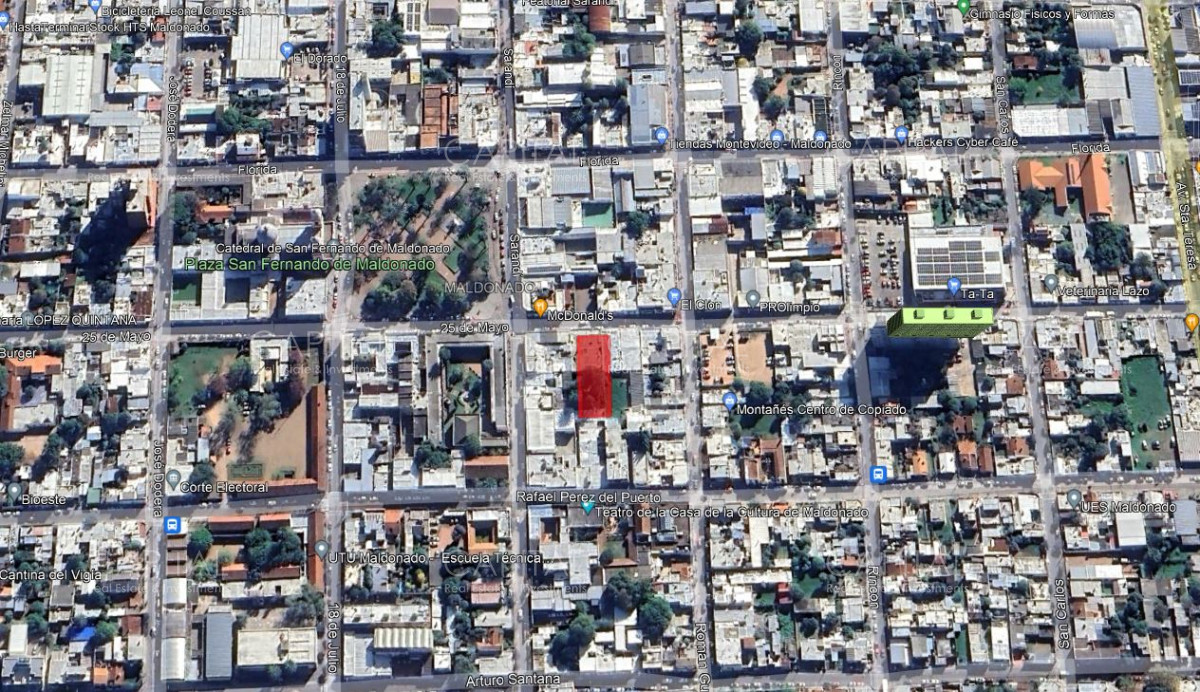 Terreno ID.35365 - Venta excelente padrón a metros de la Plaza San Fernando