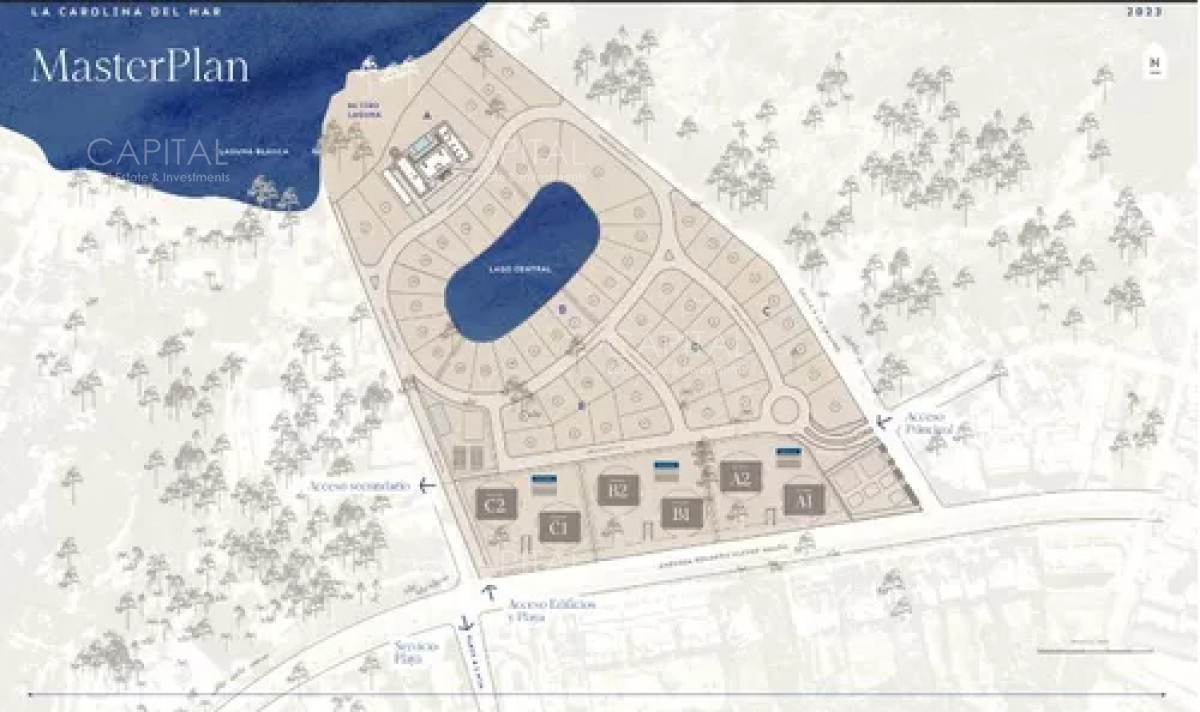 Terreno ID.37632 - Lote en Venta en La Carolina del Mar  Manantiales, Punta del Este 