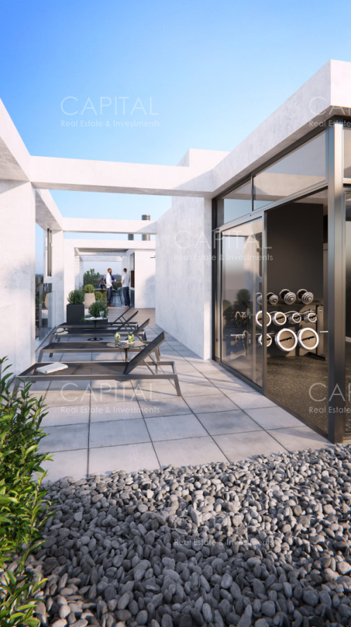 Apartamento 1 dormitorio con terraza en La Blanqueada - CCP40132A