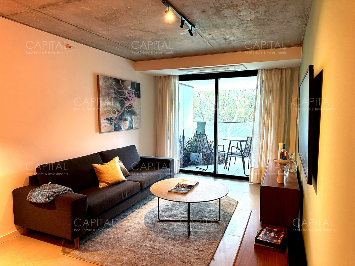 Apartamento ID.40101 - Apartamento 2 dormitorios piso alto en AVA La Caleta | Terraza amplia y parrillero