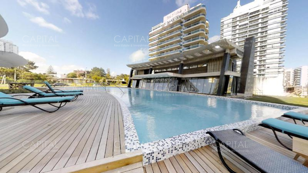 Apartamento ID.36183 - Apartamento en alquiler anual SIN MUEBLES de un dormitorio, ARTOWER, Punta del Este.