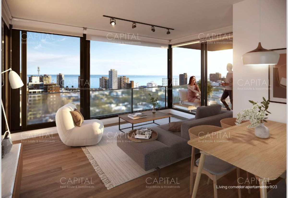Apartamento ID.40397 - Apartamento en pozo de un dormitorio en piso alto ubicado en el centro de Montevideo.