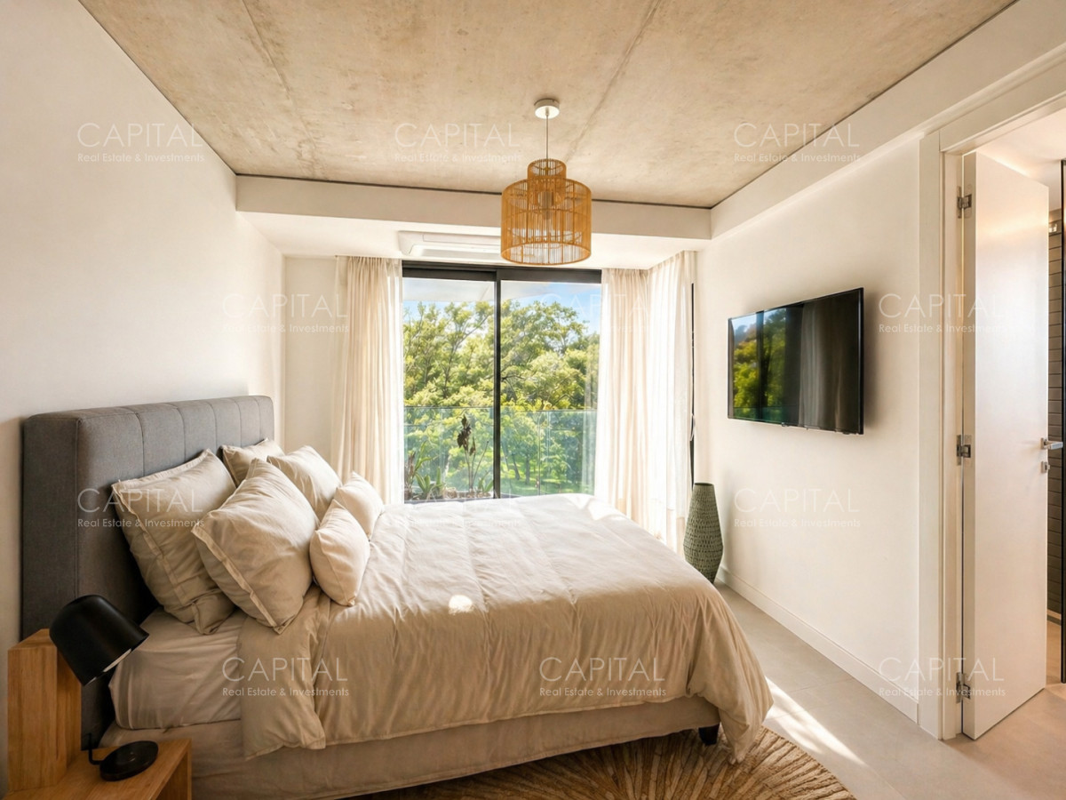 Apartamento ID.40099 - 1 dormitorio piso alto en Carrasco Terraza y parrillero
