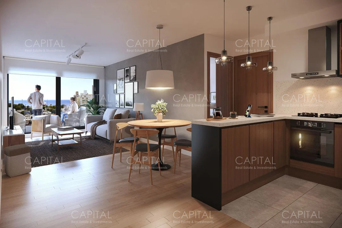 Apartamento ID.40486 - Apartamento de un dormitorio con amplia terraza en venta, zona Parque Rodo.