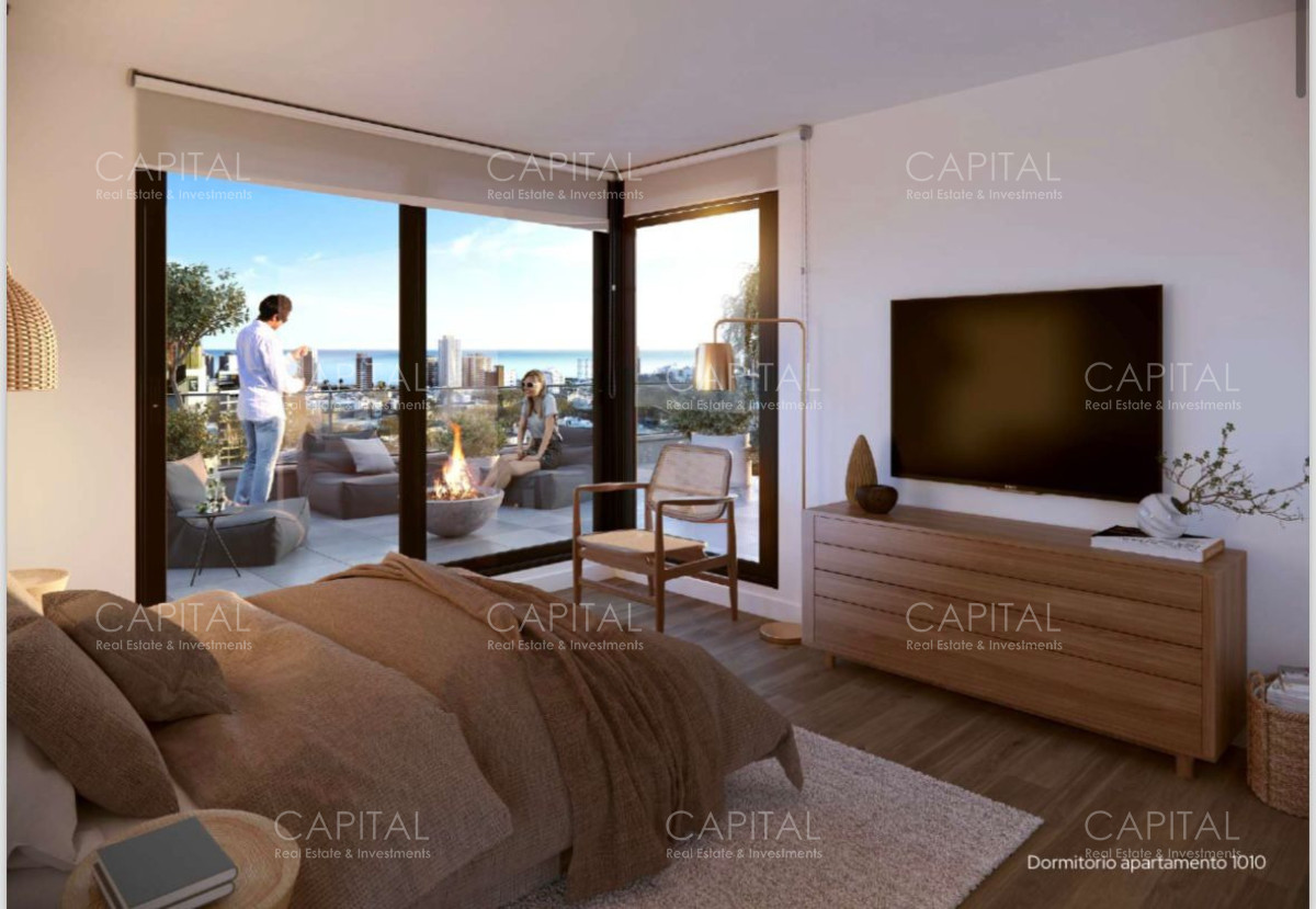 Apartamento ID.40397 - Apartamento en pozo de un dormitorio en piso alto ubicado en el centro de Montevideo.
