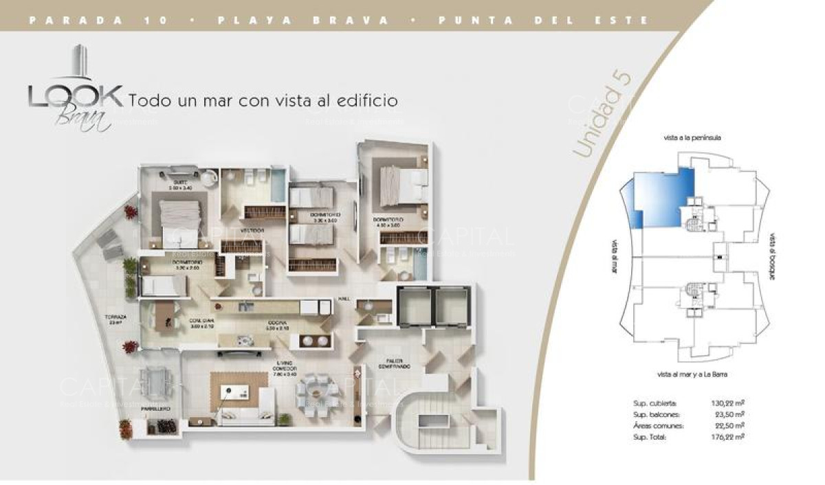 Apartamento ID.27548 - Apartamento en Venta y Alquiler en Playa Brava Punta del Este