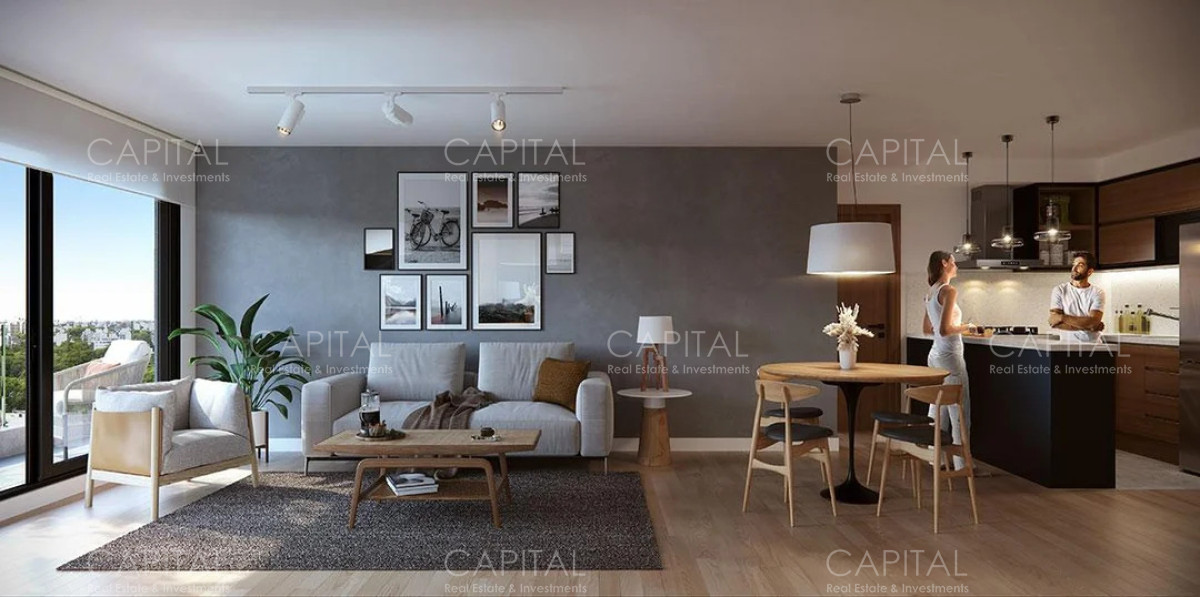 Apartamento ID.40486 - Apartamento de un dormitorio con amplia terraza en venta, zona Parque Rodo.