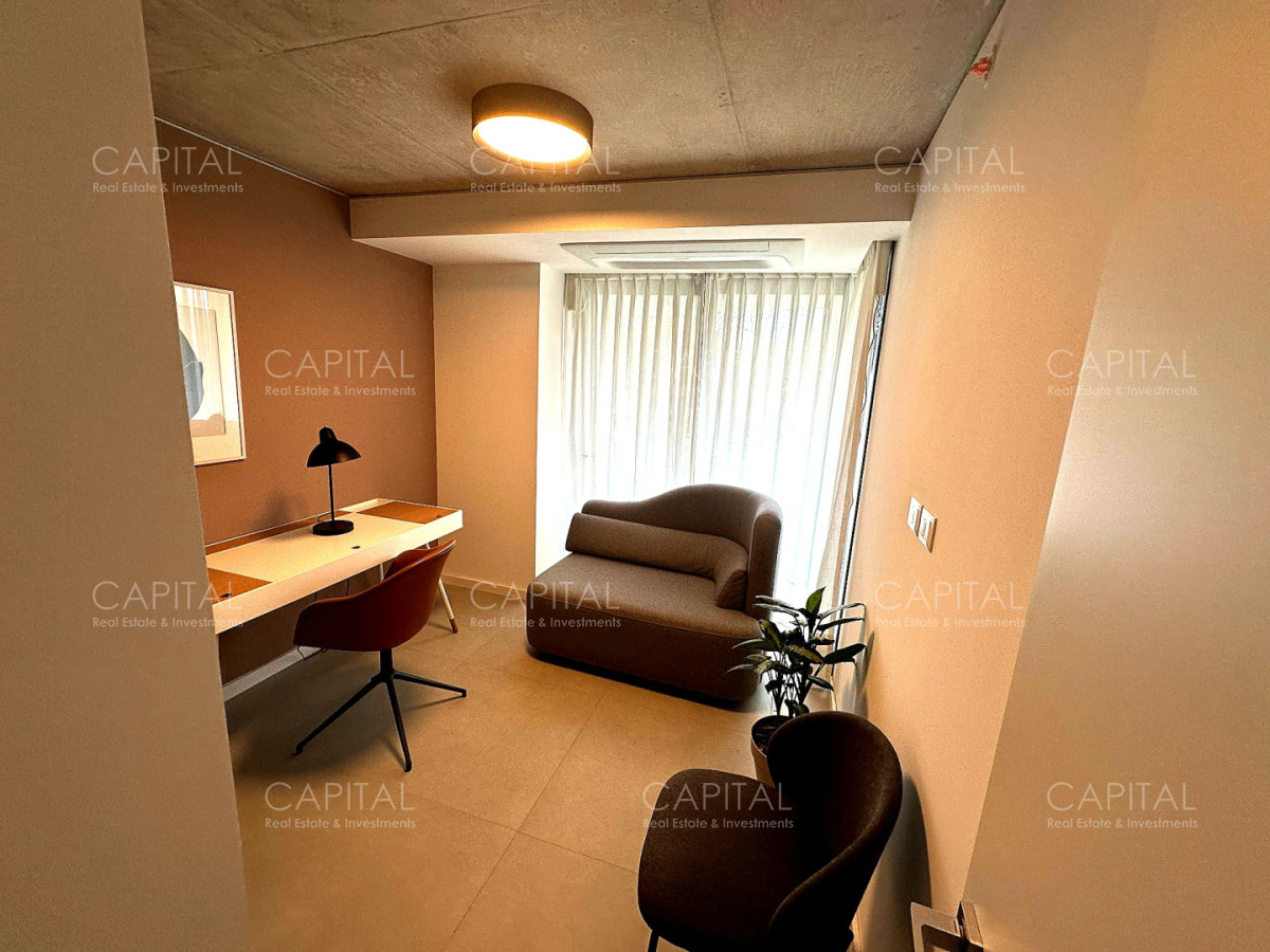 Apartamento ID.40101 - Apartamento 2 dormitorios piso alto en AVA La Caleta | Terraza amplia y parrillero