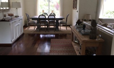 Excelente casa en Barrio privado  + 4 dormitorios piscina parrillero estilo minimalista