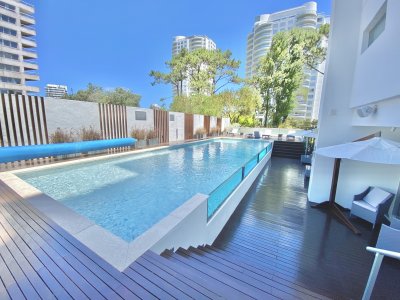 Apartamento ID.2114 - VENTA DE APARTAMENTO DE 2 DORMITORIOS EN EDIFICIO BE PUNTA