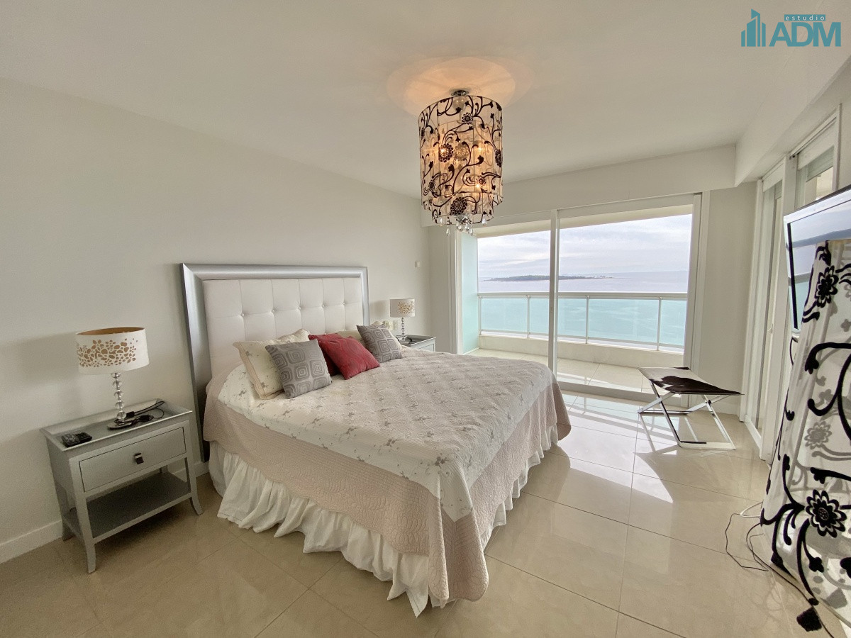 Apartamento ID.1043 - ALQUILER TEMPORARIO DE APARTAMENTO DE 3 SUITES EN AQUARELA PUNTA DEL ESTE MANSA 
