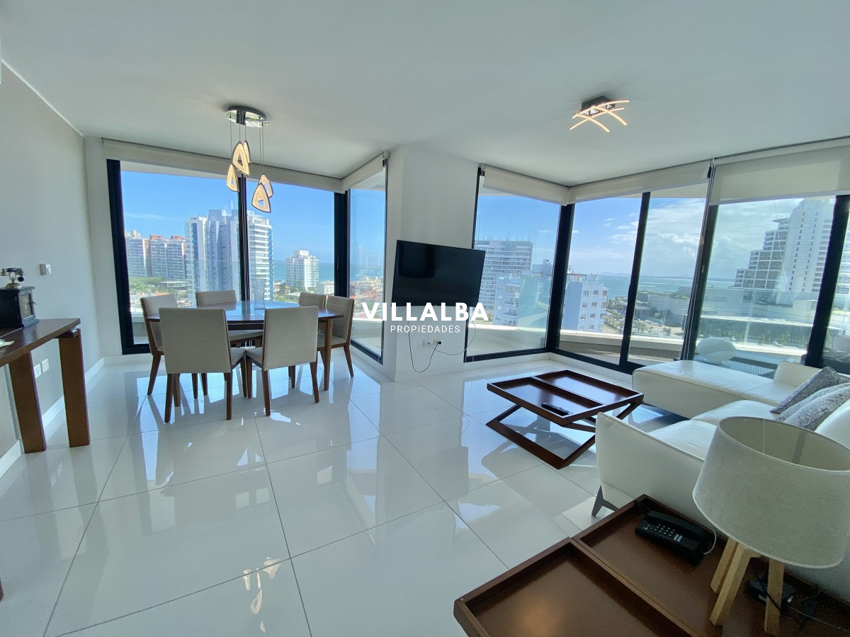 Apartamento ID.1468 - VENTA DE APARTAMENTO DE 3 SUITES EN EDIFICIO ARTOWER PUNTA DEL ESTE 