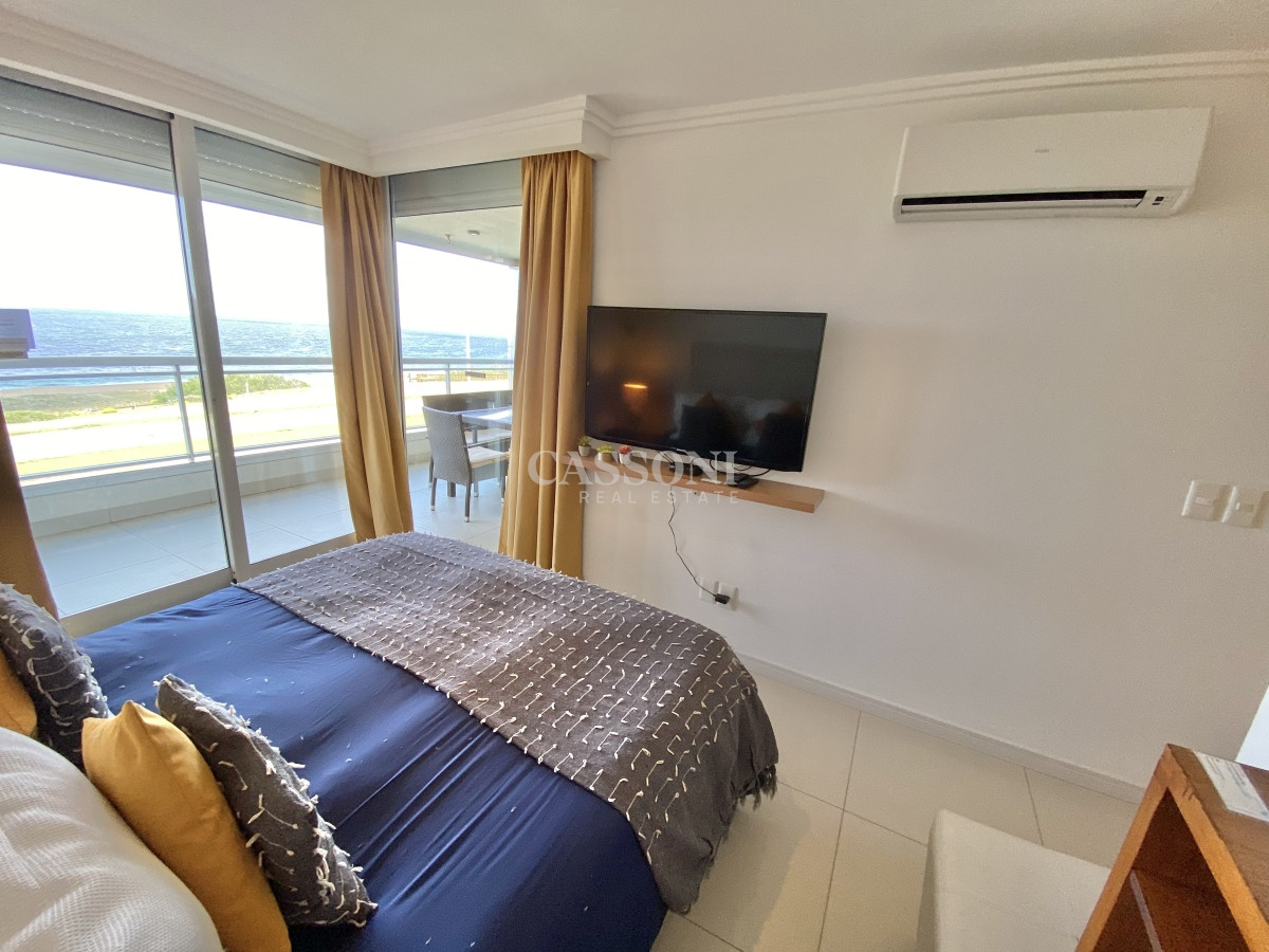 Apartamento ID.751 - VENTA DE  APARTAMENTO DE 2 DORMITORIOS FRENTE AL MAR EN EDIFICIO CRUCEROS PUNTA DEL ESTE 