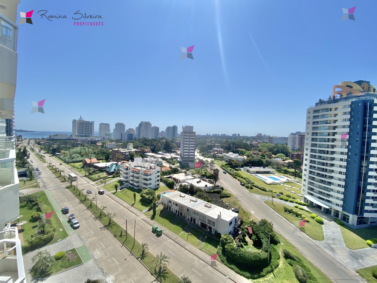 ALQUILER DE APARTAMENTO DE 2 DORMITORIOS Y SERVICIO EN PLAYA BRAVA PUNTA DEL ESTE - RSP368A