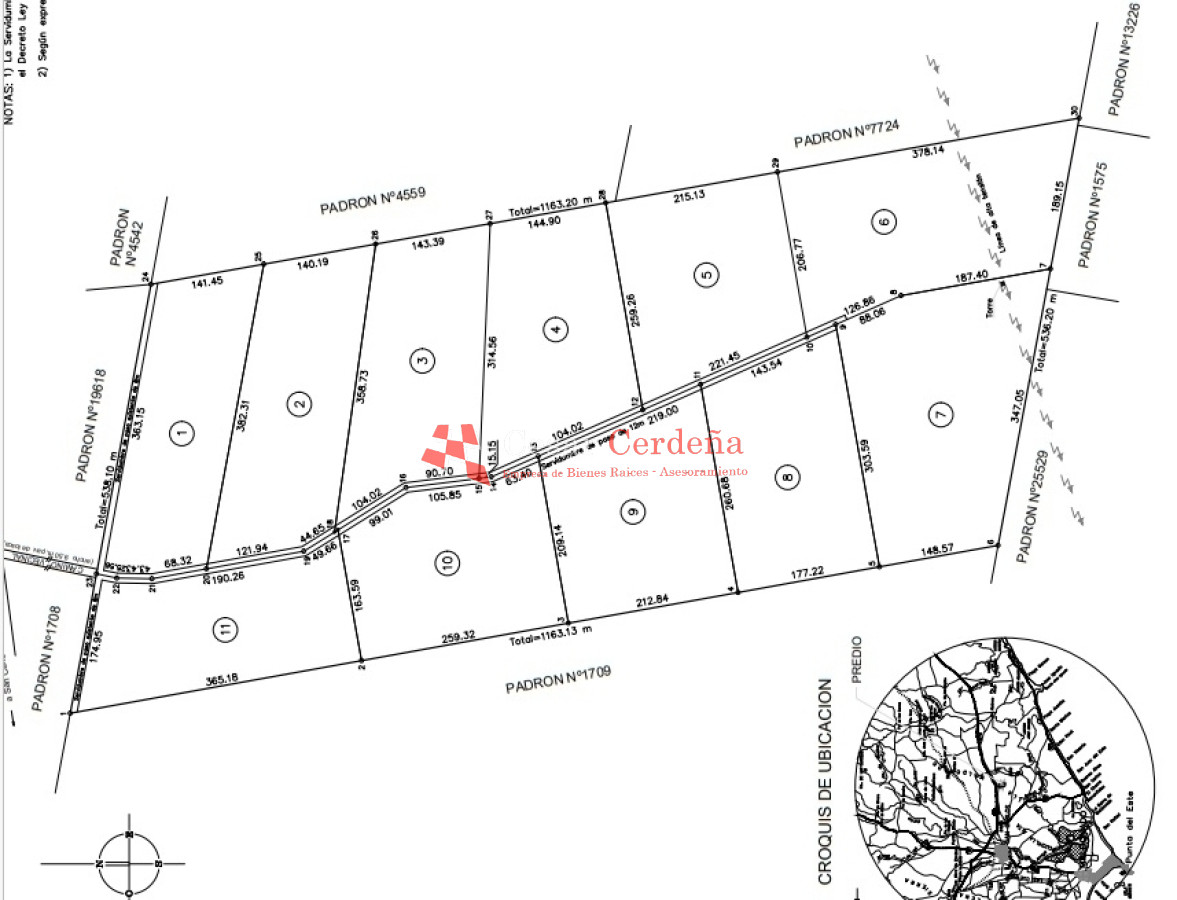 Chacra ID.1839 - VENTA - Chacras en Jose Ignacio rural, complejo Los Zainos, ruta 9