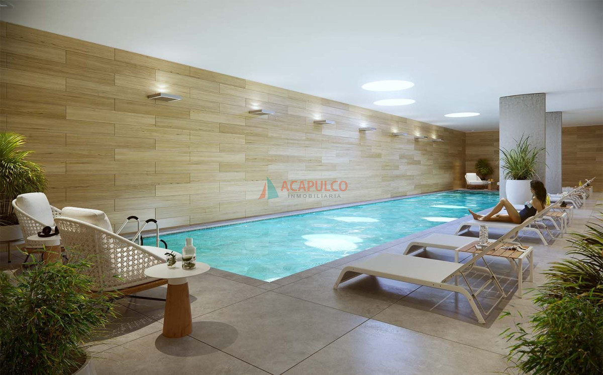 Apartamento Ref.1072 - Venta monoambiente a estrenar Pocitos