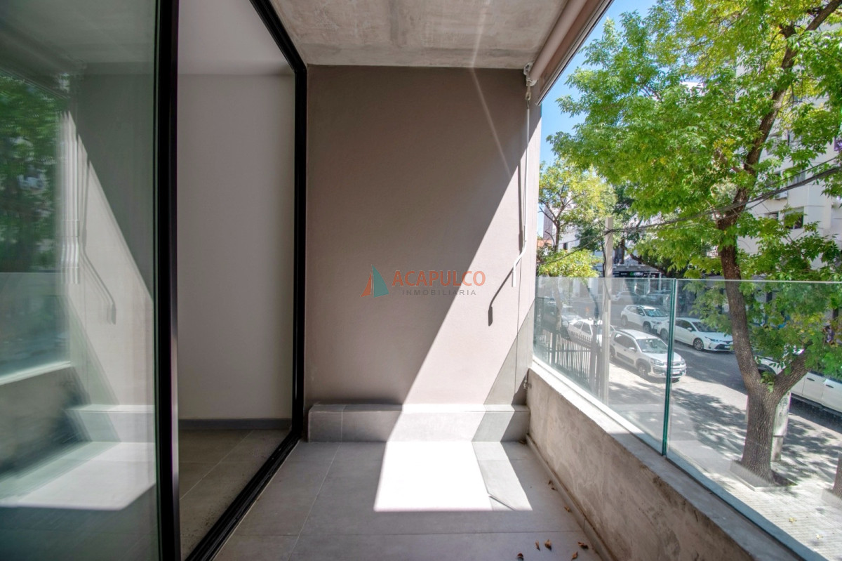 Apartamento Ref.1051 - Venta apartamento 1 dormitorio, parrillero y garaje en Pocitos a ESTRENAR 