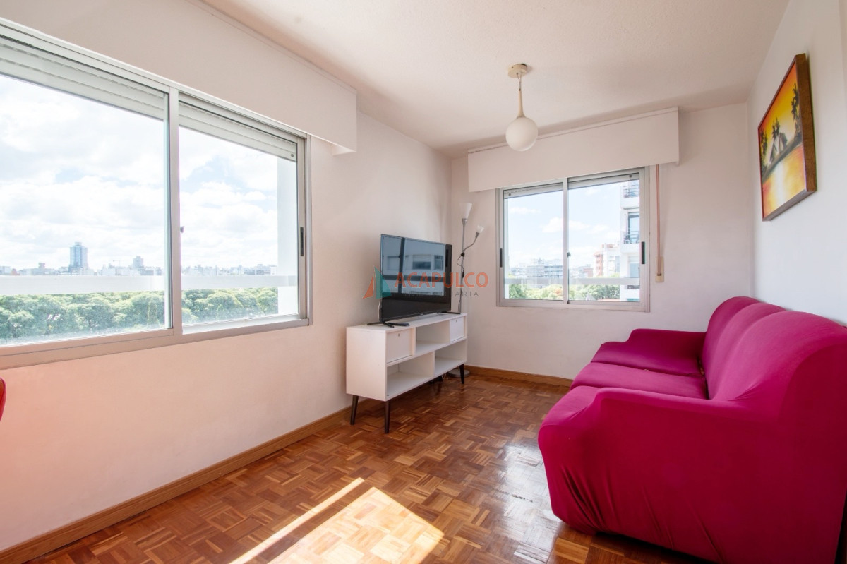 Apartamento Ref.981 - Alquiler apartamento 1 dormitorio amoblado en Punta Carretas