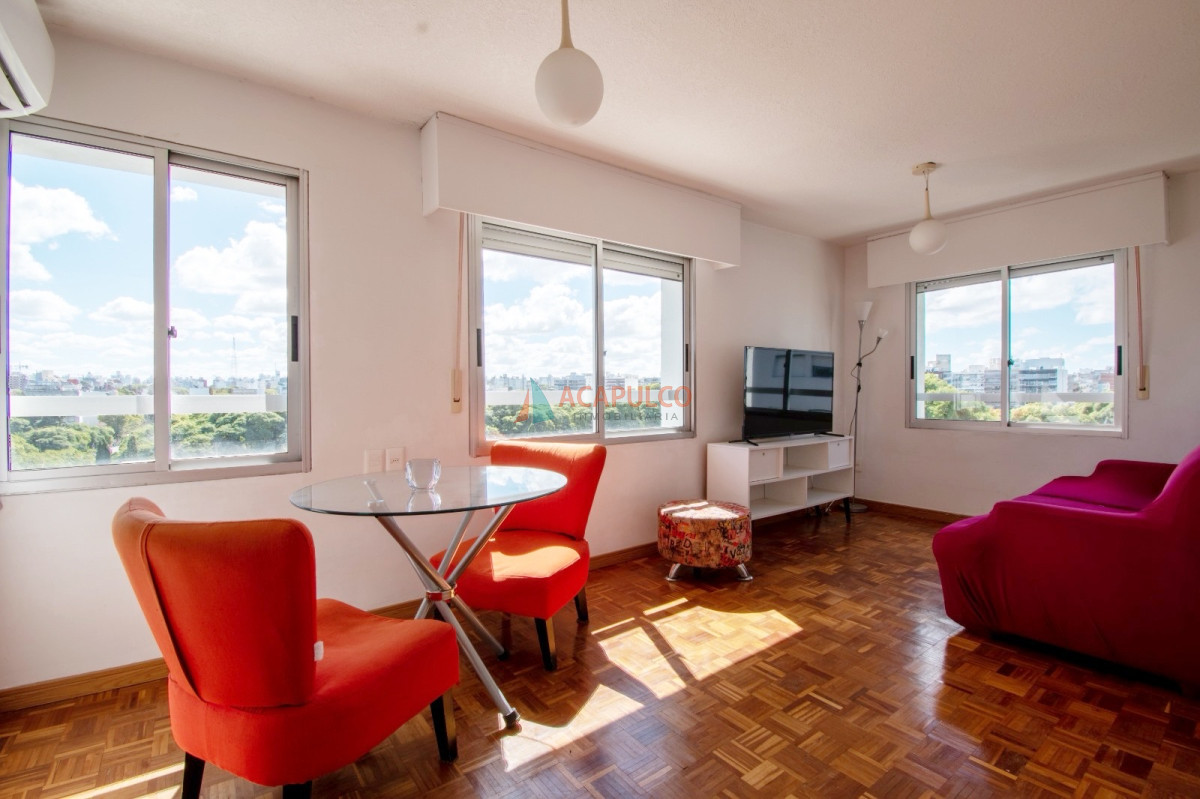 Apartamento Ref.981 - Alquiler apartamento 1 dormitorio amoblado en Punta Carretas