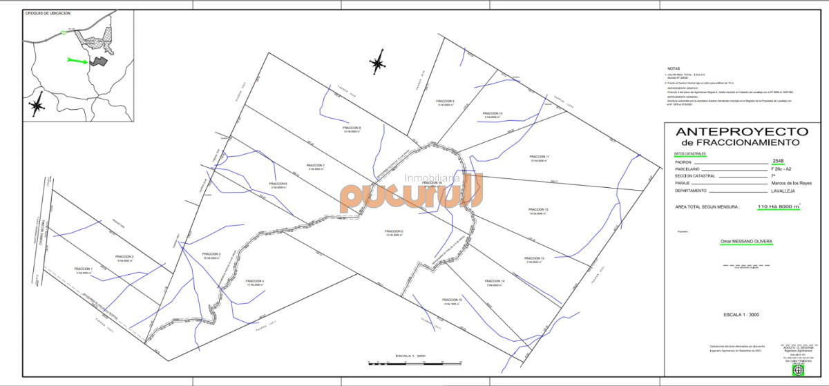 Chacra ID.1761 - Venta de Chacra en Villa Serrana
