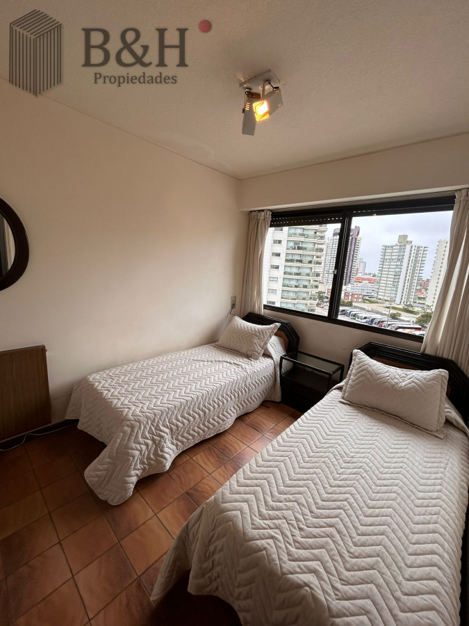Apartamento ID.1483 - Alquiler Temporario de Apartamento 2 dormitorios en Playa Brava, Punta del Este. 
