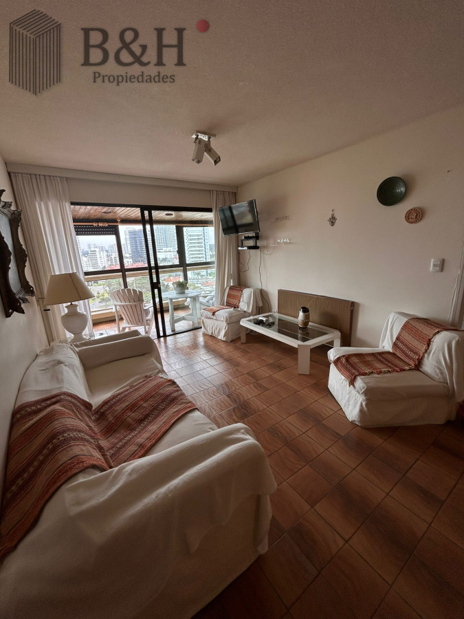 Apartamento ID.1483 - Alquiler Temporario de Apartamento 2 dormitorios en Playa Brava, Punta del Este. 